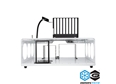 GO-Stock - DimasTech® Bench/Test Table Easy V3.0 Milk White